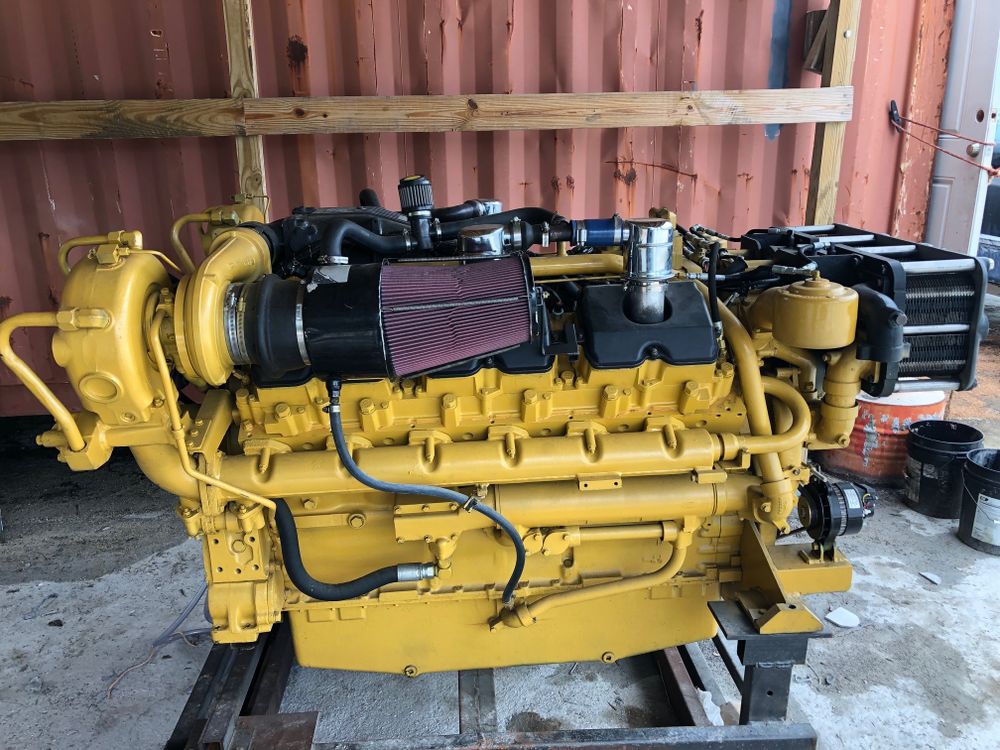 Caterpillar 3412E Caterpillar 3412E Marine Engine REBUILT