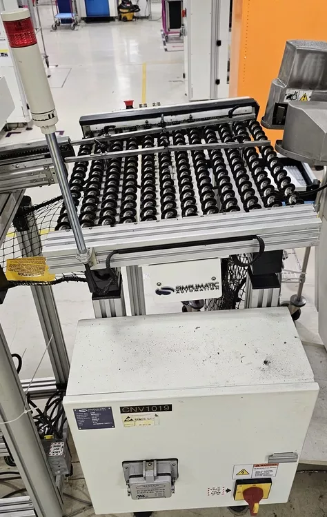 Simplimatic 2150 Wave Solder Pallet Conveyor