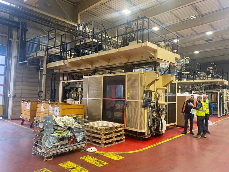 König ST 60 Accumulator Head Blow Molding