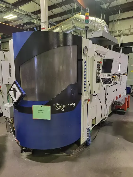 Tornos Programming system TB DECO (DCS version) 8,000 RPM MULTISWISS 6X16 2 Axis