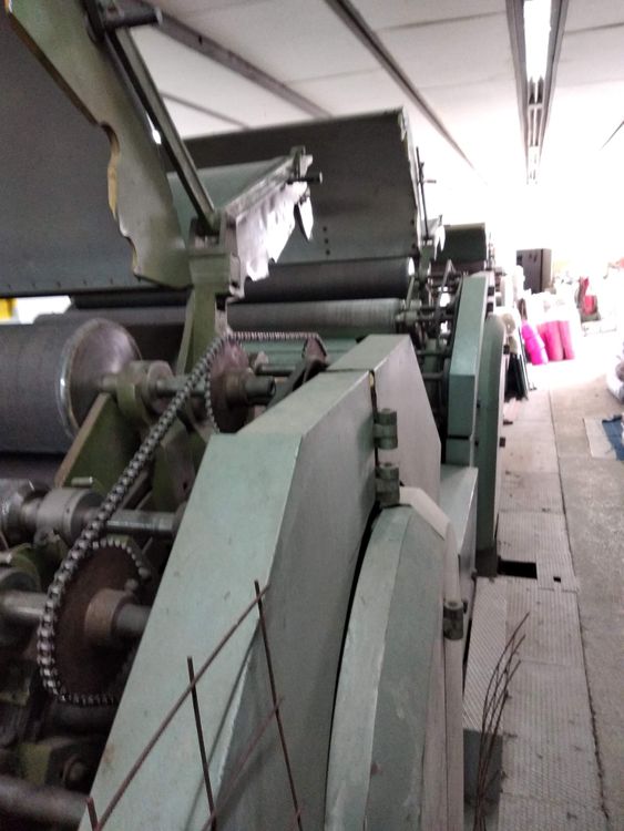 Bonino full Bonino 2.80cm carding machine and bale opener machine with spinning and yarn winding as well as full grinding cloth wire unit