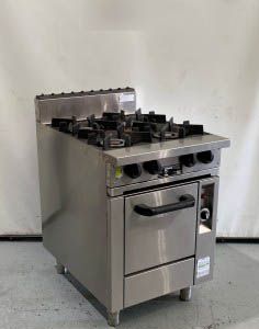 Oxford 4BBT-OV, Four Burner Cooktop w/Gas Oven