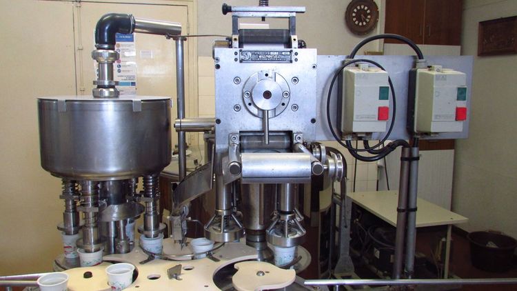 EUROPAL, Automatic yogurt filling machine