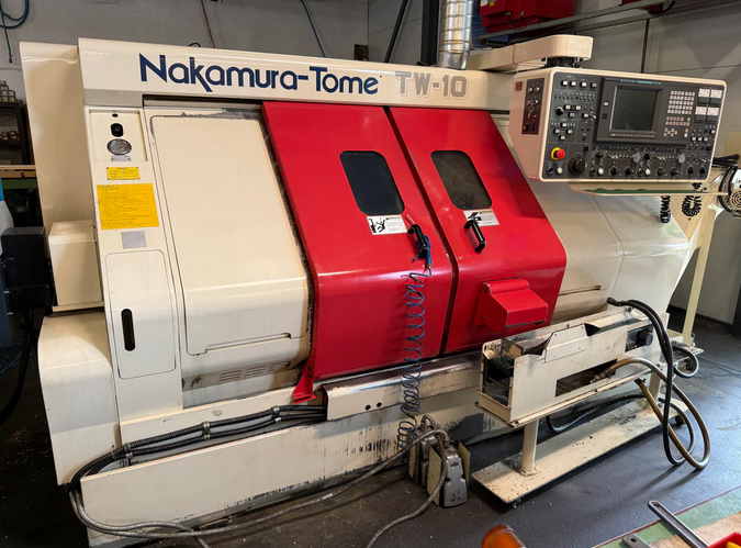 Nakamura Tome FANUC 18TC 5500 rpm TW-10 3 Axis