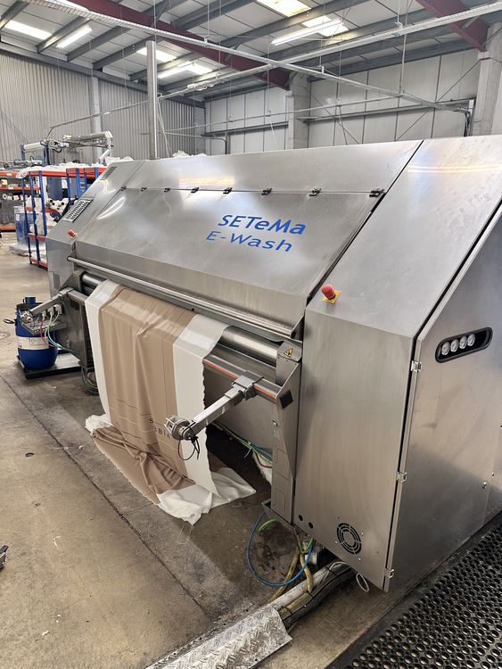 E-Wash Complete Fabric Washing & Finishing Line for digital printing