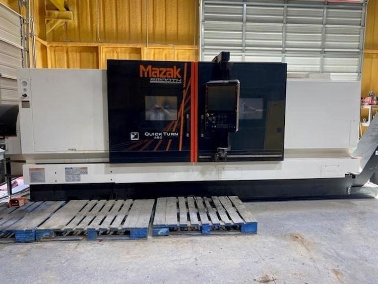 Mazak SMOOTH Control 2000 rpm QUICK TURN 450 / 2000 WITH 10.8" BORE 2 Axis