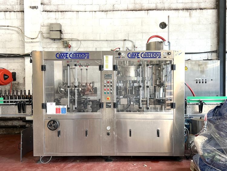 CIME CAREDDU Gold DPS 12/12/1, RINSER-FILLER-CAPPER FOR BEER