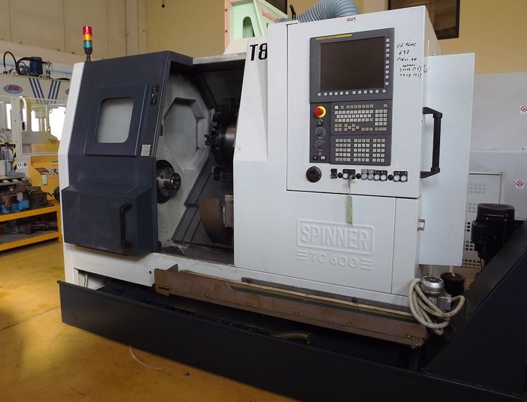 Spinner Cnc Fanuc 31i-ta Max. 4000 Rpm Tc600-65-smcy 2 Axis