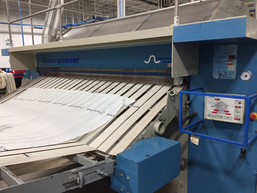 Kannegiesser HPMG301 Single Roll Steam Heated Flatwork Ironer