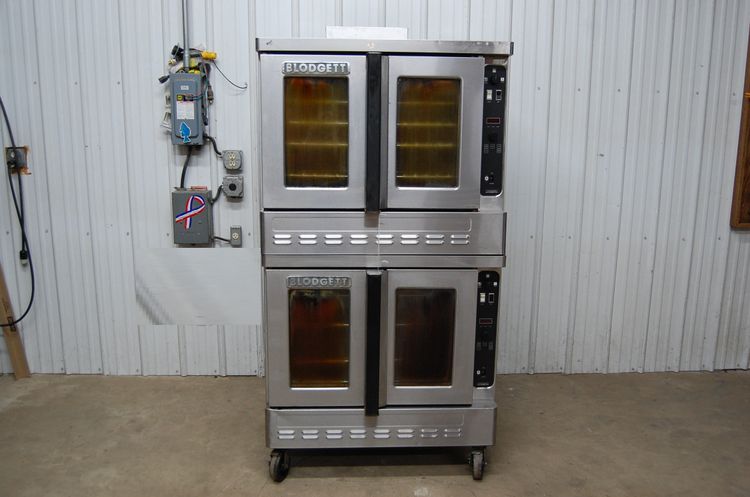 Blodgett DFG-100 Double Stack Full Size Natural Gas Convection Oven