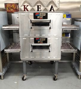 Marshall, Middleby PS636G WOW Double Stacked Pizza Conveyor Oven