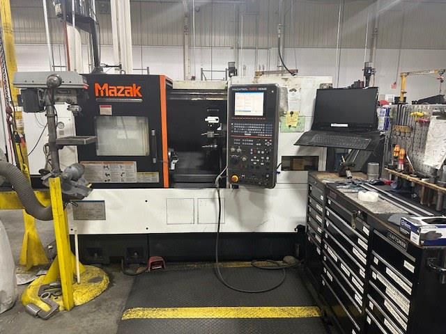 Mazak CNC Control 4000 RPM QTN NEXUS 250MY CNC LATHE W/MILLING,Y AXIS 4 Axis