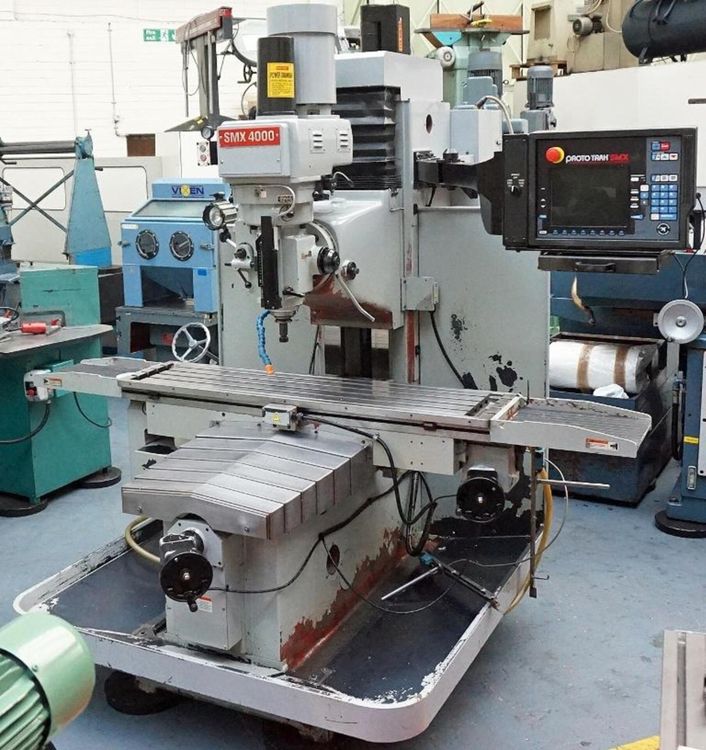 XYZ SMX 4000 CNC Bed Mill 5000 RPM