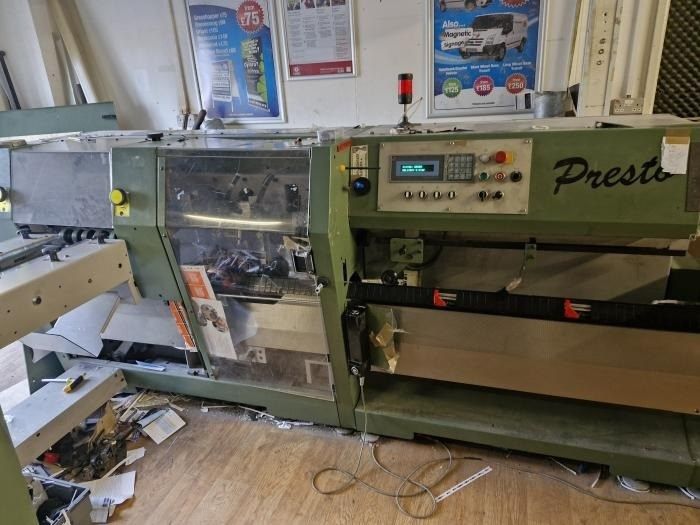 MULLER MARTINI Presto 6 Saddle stitcher
