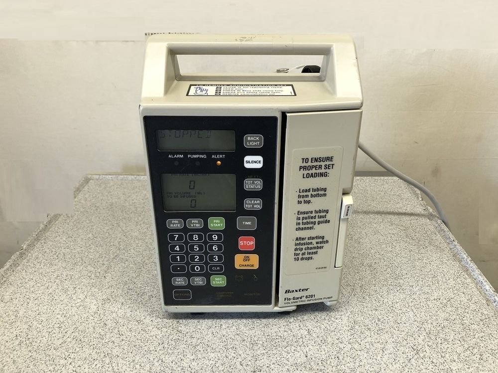 Baxter FloGard 6201 Volumetric Infusion Pump