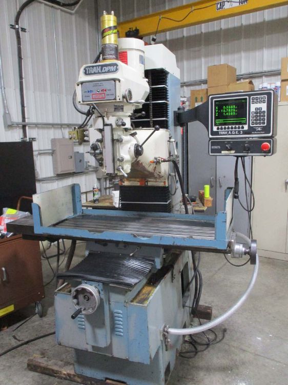 SWI Trak DPM CNC 3 Axis Bed Mill Variable