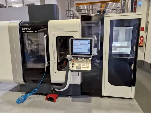 DMG, Gildemeister Siemens     Model: Sinumerik 840D ERGOline 6000 rpm 1/MIN CTV 160 2 Axis