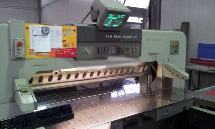 Polar 176 EMC-MONITOR, Cutting line