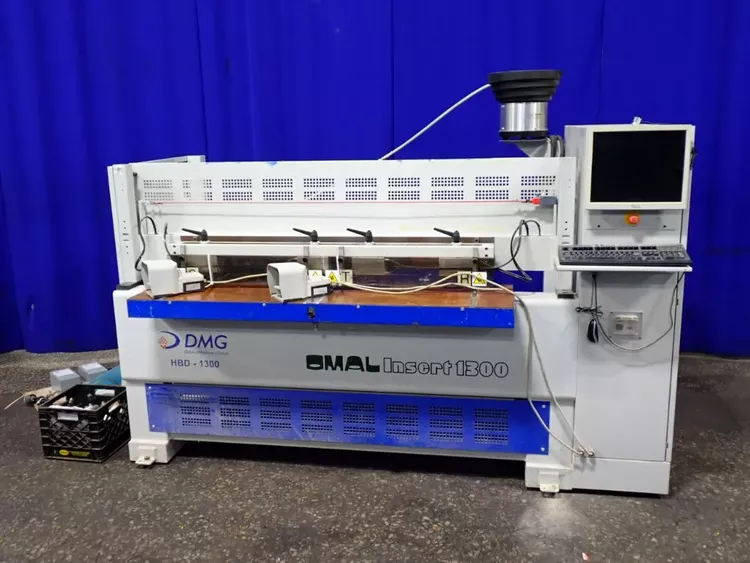 Delmac, DMG, Omal HBD 1300 CNC Bore, Glue, & Dowel Inserter