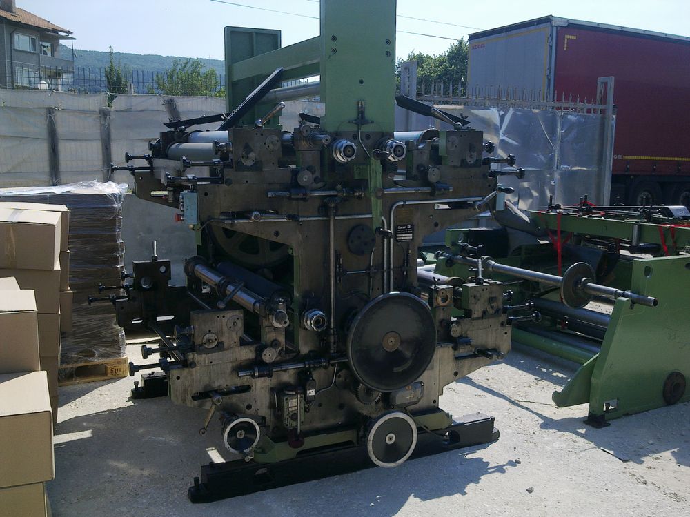 2 W & H Garant QMS 992 inline printer for paper bag machine