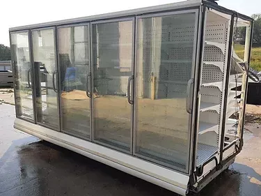 Hussmann RLNI, Back to Back Remote Freezer Doors