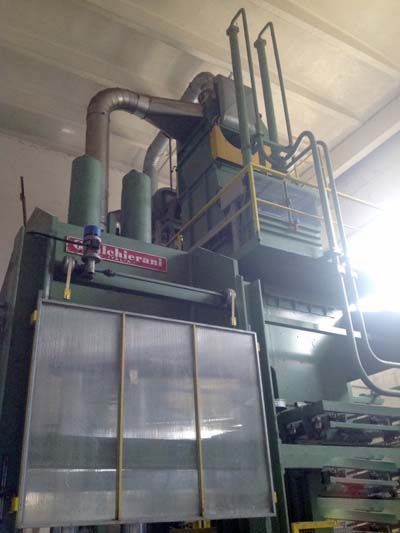 Gualchierani FTG 500 Flock press