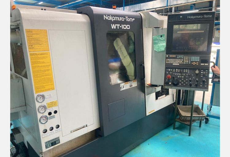 Nakamura FANUC CNC 6000 rpm WT 100 2 Axis