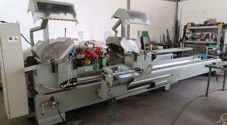 Emmegi TWIN ELECTRA 550 DOUBLE HEAD CUTTING MACHINE Semi Automatic