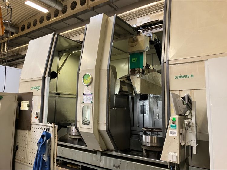 Unisign Univers 6 Vertical Turret Lathe - Single Column
