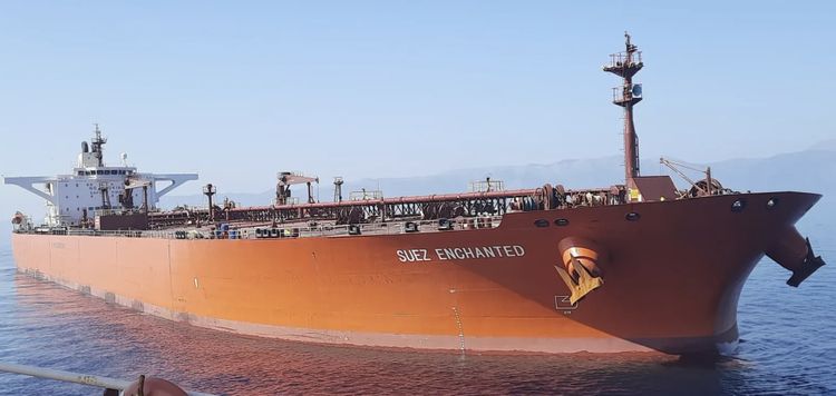 Hyundai HYUNDAI SAMHO HEAVY IN, SUEZ ENCHANTED ABT 159233 DWT ON 17.071 M DRAFT