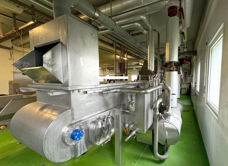 Vegetable blanching line PKC