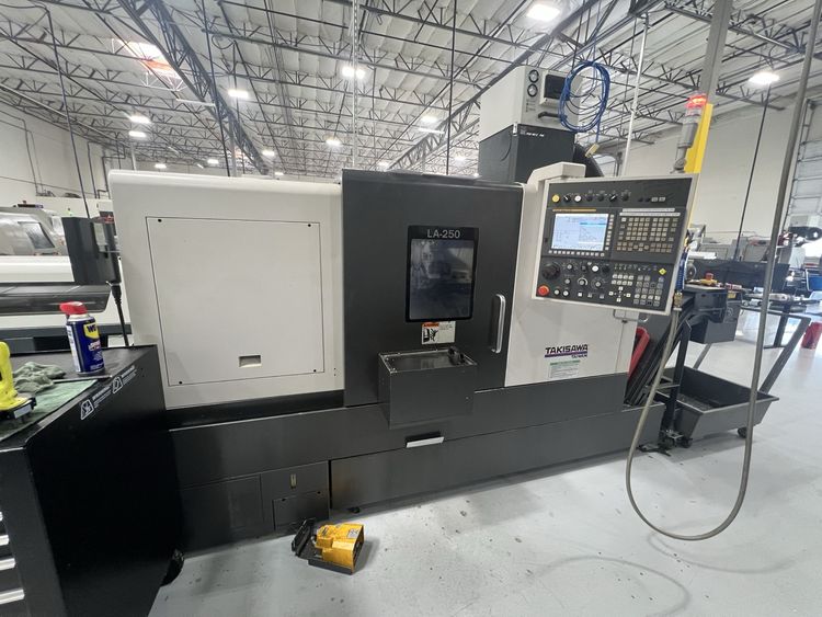 Takisawa Fanuc 0i-TF 3,500 rpm LA-250 2 Axis