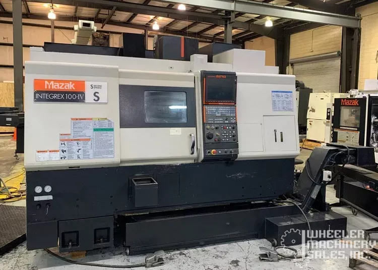 Mazak Mazatrol Matrix CNC Control 6,000 RPM INTEGREX 100-IV S 2 Axis