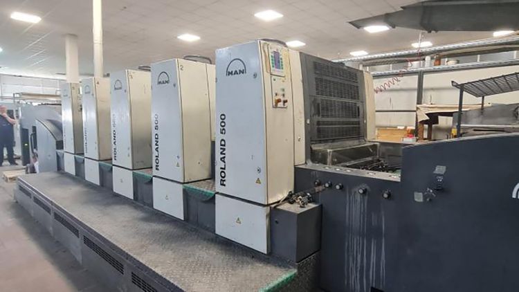 MAN Roland R504 P+LV 530mm x 740mm