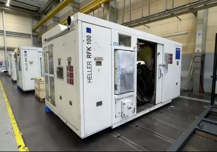 3 Heller RFK 100-2-500 Crankshaft Milling Variable Speed