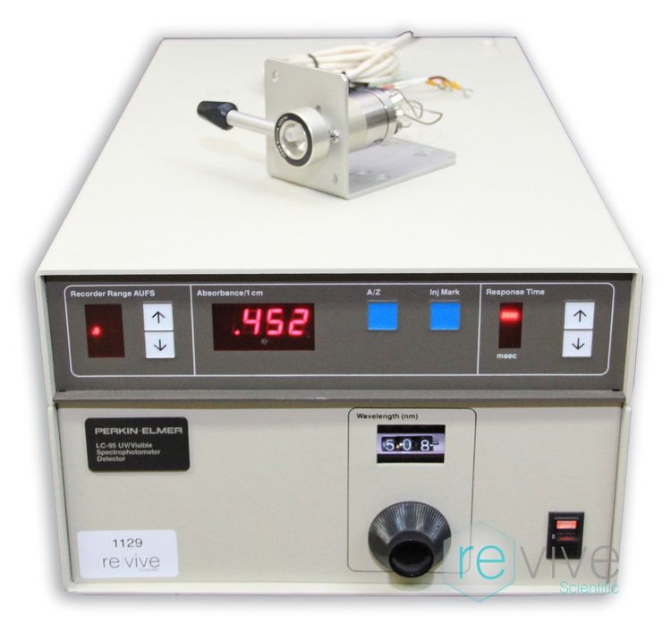 Perkin Elmer LC95 UV/Visible Spectrophotometer Detector w/ injector