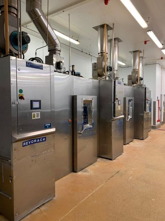 JBT Double D Revorack Gas Fired Ovens