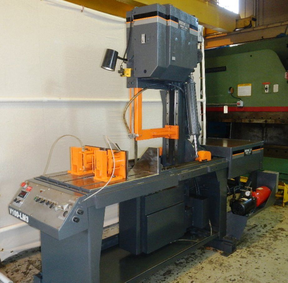 Hem V100LM3 Vertical band saw Automatic