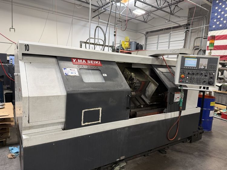 Yama Seiki Fanuc 0i-TD control 3,500 RPM GA-2800L 2 Axis