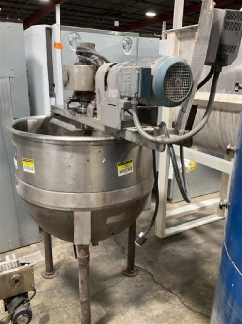 Lee Stainless Steel Jacketed Kettle