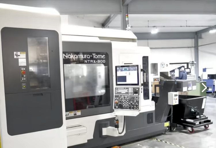 Nakamura Fanuc 31i-Guide i 3500rpm NTRX-300 Multi-Tasking CNC Lathe 4 Axis