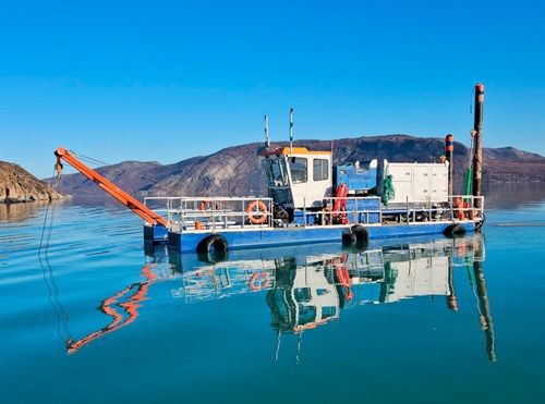 Cutter Suction Dredge Hose: 800 m HPDE, 100 m rubber, with floaters