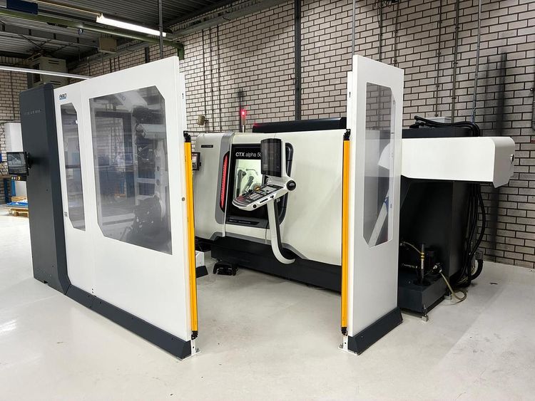 DMG Siemens 840D ShopTurn 3G (ERGOline + CELOS) 5500 rpm MORI CTX alpha 500 4 Axis