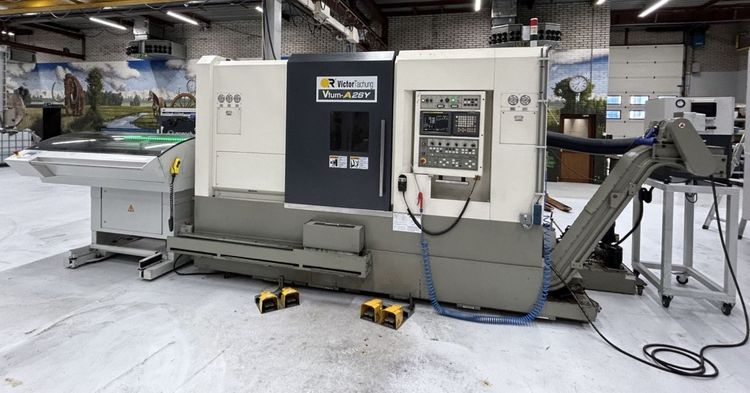 Victor Fanuc 18i-TB 3500 1/min VTurn A26SY 2 Axis