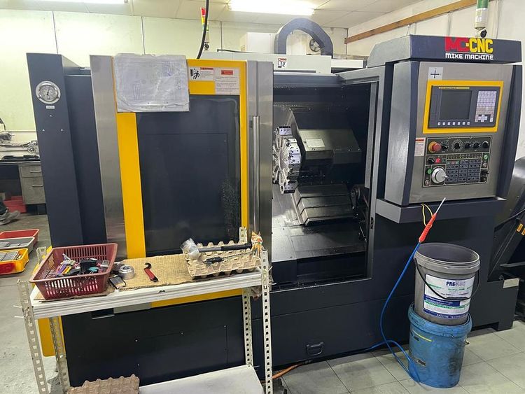 Fanuc Series 0i Mate-TD 4500 RPM MIKE MACHINE MC8500H 2 Axis