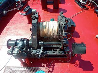 Norwinch Type 1S-15-1T Fully working towing winch, Hydraulic motor W1475-65, with remote control system