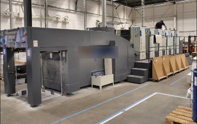 Roland B500_B1_160 5 colours + coater sheetfed offset printing machine