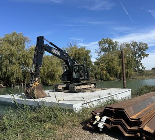 Custom Built Barge 10 x 40 x 5