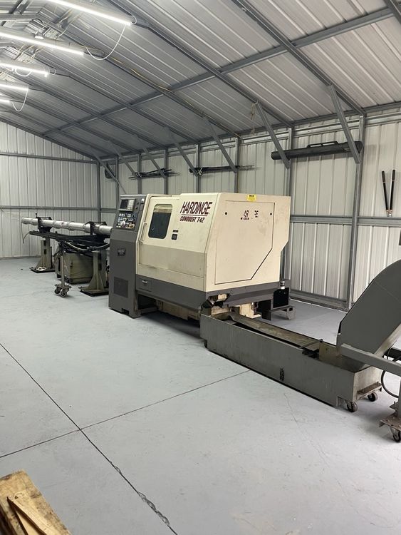 Hardinge GE Fanuc 180T CNC Control 5,000 Rpm SGET-43 2 Axis