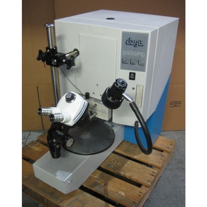 Dage 2400PC Wire Bond Pull/Ball Shear/Die Shear Tester w/ WP100 Load Cell
